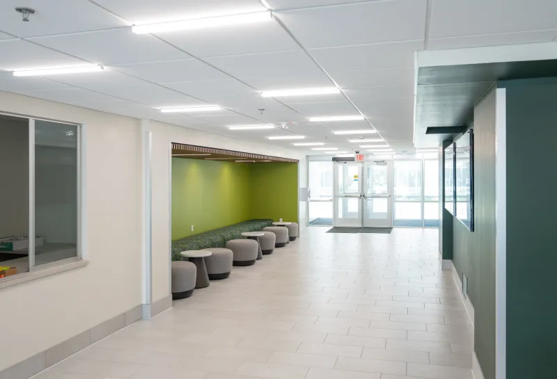 Pavek Hall entrance space