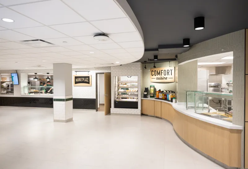 comfort cuisine and marketplace