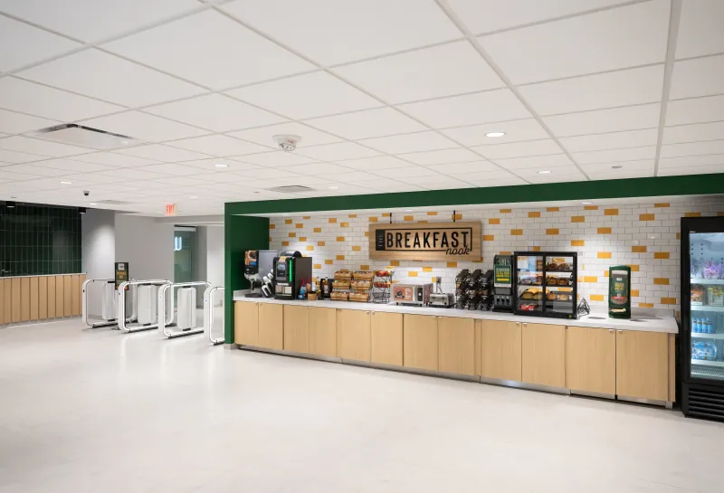 breakfast nook in the union market