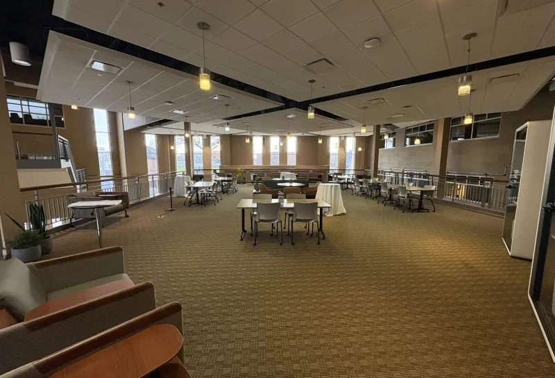 Barry Hall Mezzanine area