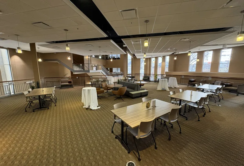 Barry Hall Mezzanine area