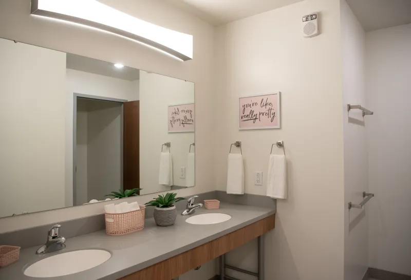 Cater Showroom sink view