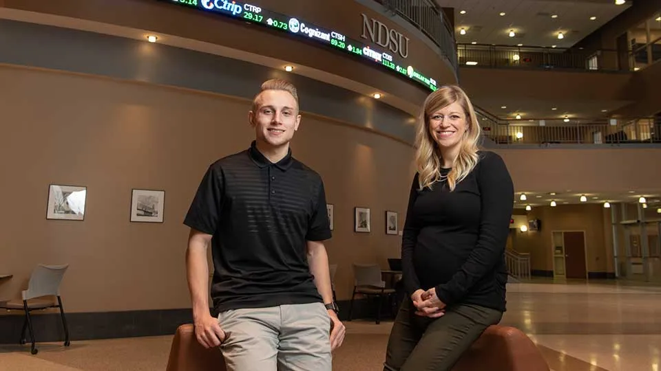 Nathan Glass and Ashton Hansen