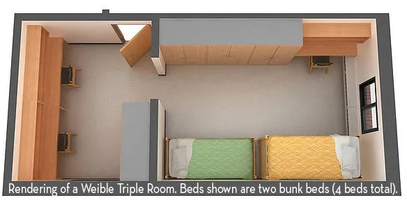 Weible Triple room