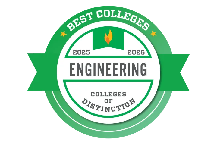Best Colleges badge for Engineering