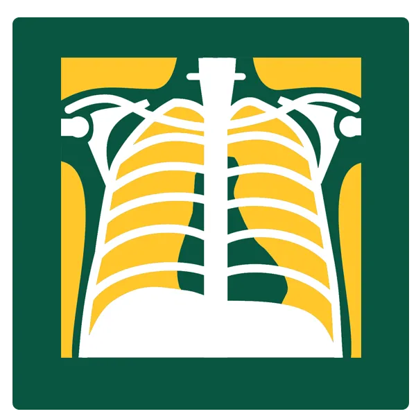 green and gold xray film