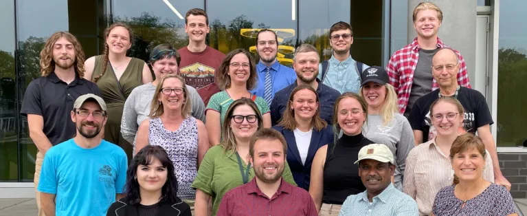 2023 Pollination Nation Cohort smiling confidently at camera.