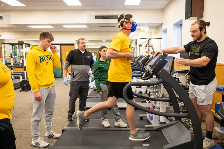 Image of exercise sciences students